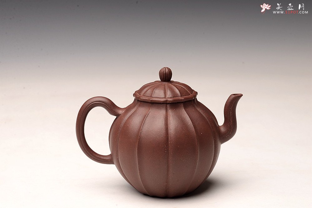 紫砂壶图片：周斌丙申秋全手演绎筋囊器 银台醉客 颇具难度 线条流畅 - 宜兴紫砂壶网