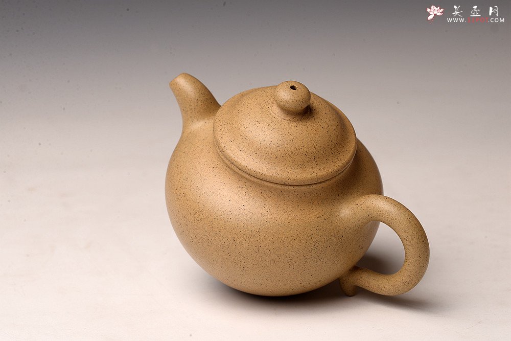 紫砂壶图片：邵春良老师全手近作 本绿小莲子 端庄秀美 泥料温润如玉 - 宜兴紫砂壶网