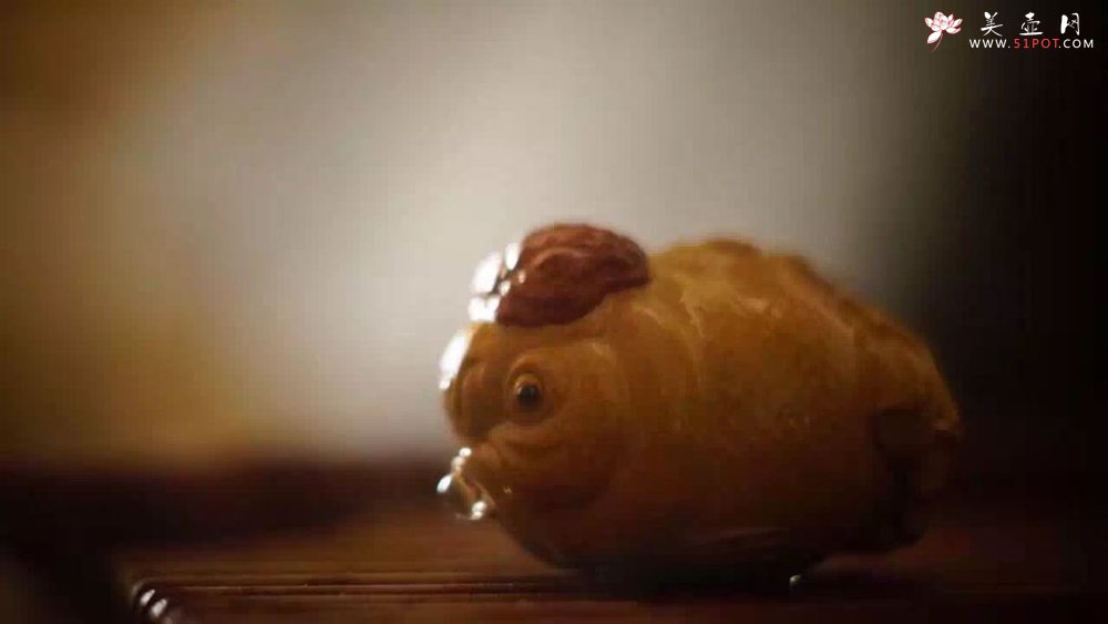 紫砂壶图片： 茶盘尤物  做工精细 生动传神 寓意吉祥之鸿运当头 - 宜兴紫砂壶网