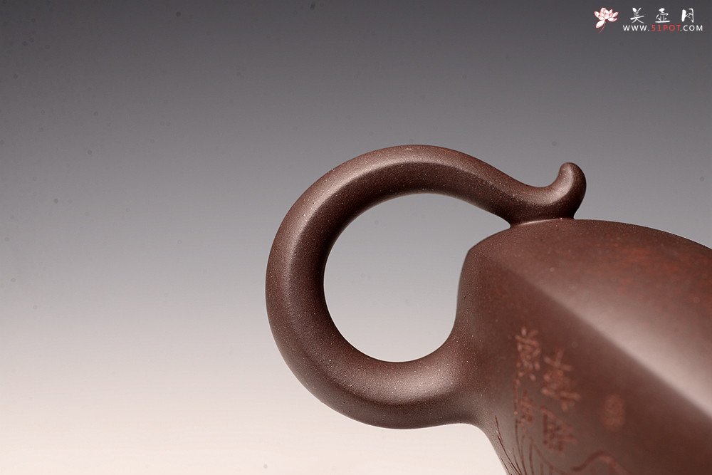 紫砂壶图片：邵春良丙申年 经典作品 曼生合欢 甚得古意 高温四号井紫泥  - 宜兴紫砂壶网