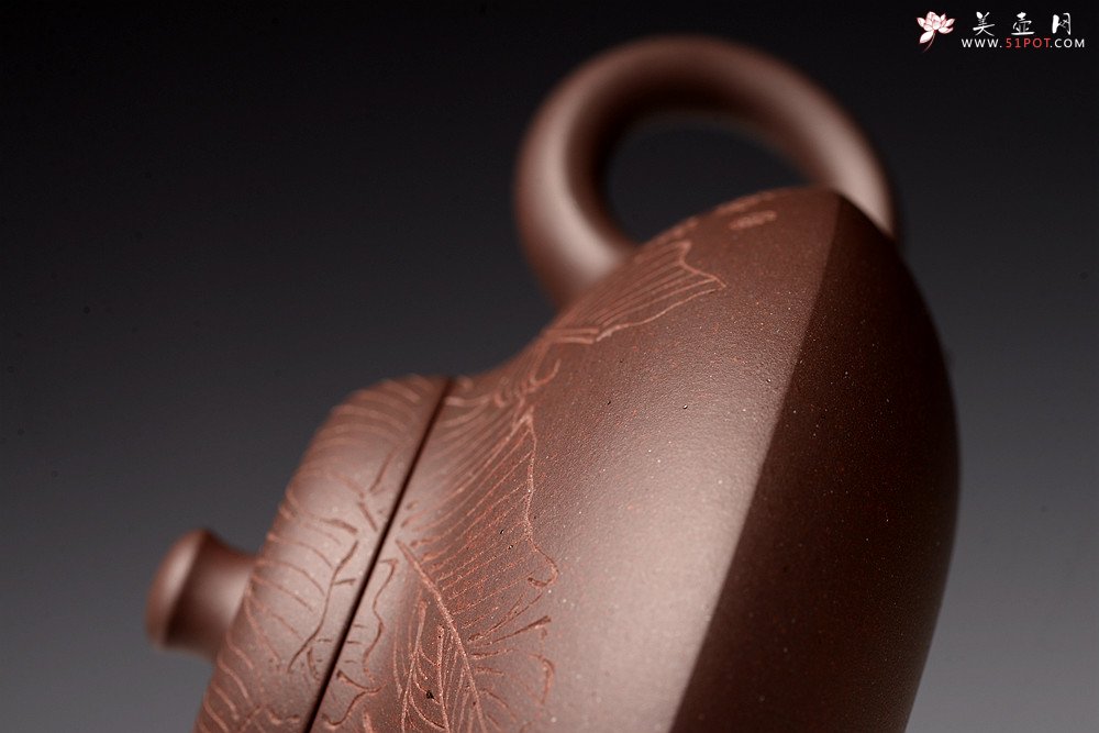 紫砂壶图片：邵春良丙申年 经典作品 曼生合欢 甚得古意 高温四号井紫泥  - 宜兴紫砂壶网