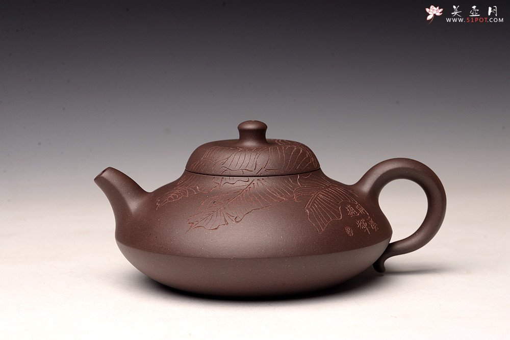 紫砂壶图片：邵春良丙申年 经典作品 曼生合欢 甚得古意 高温四号井紫泥  - 宜兴紫砂壶网