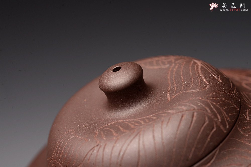 紫砂壶图片：邵春良丙申年 经典作品 曼生合欢 甚得古意 高温四号井紫泥  - 宜兴紫砂壶网