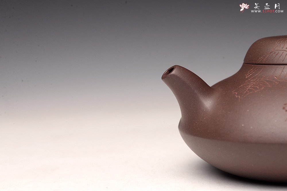 紫砂壶图片：邵春良丙申年 经典作品 曼生合欢 甚得古意 高温四号井紫泥  - 宜兴紫砂壶网