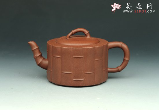 紫砂壶图片：十六竹 - 宜兴紫砂壶网