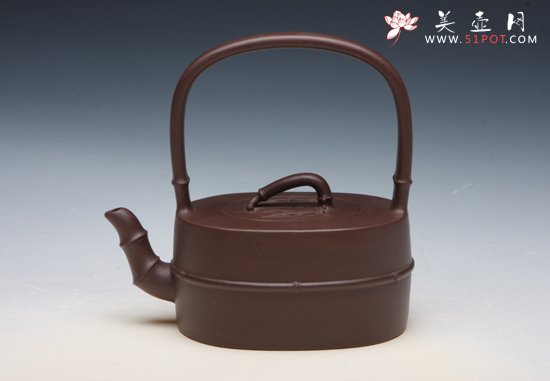 紫砂壶图片：竹报平安 - 宜兴紫砂壶网