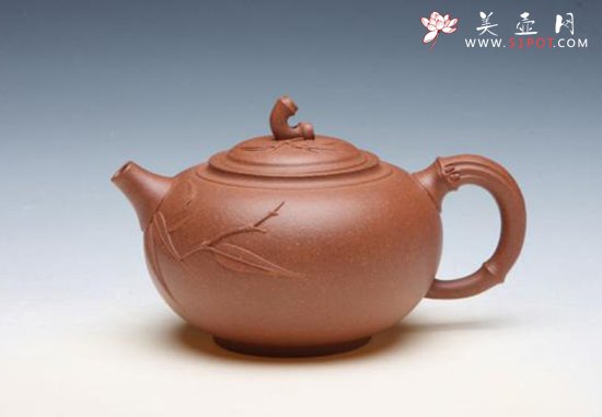 紫砂壶图片：竹趣 - 宜兴紫砂壶网