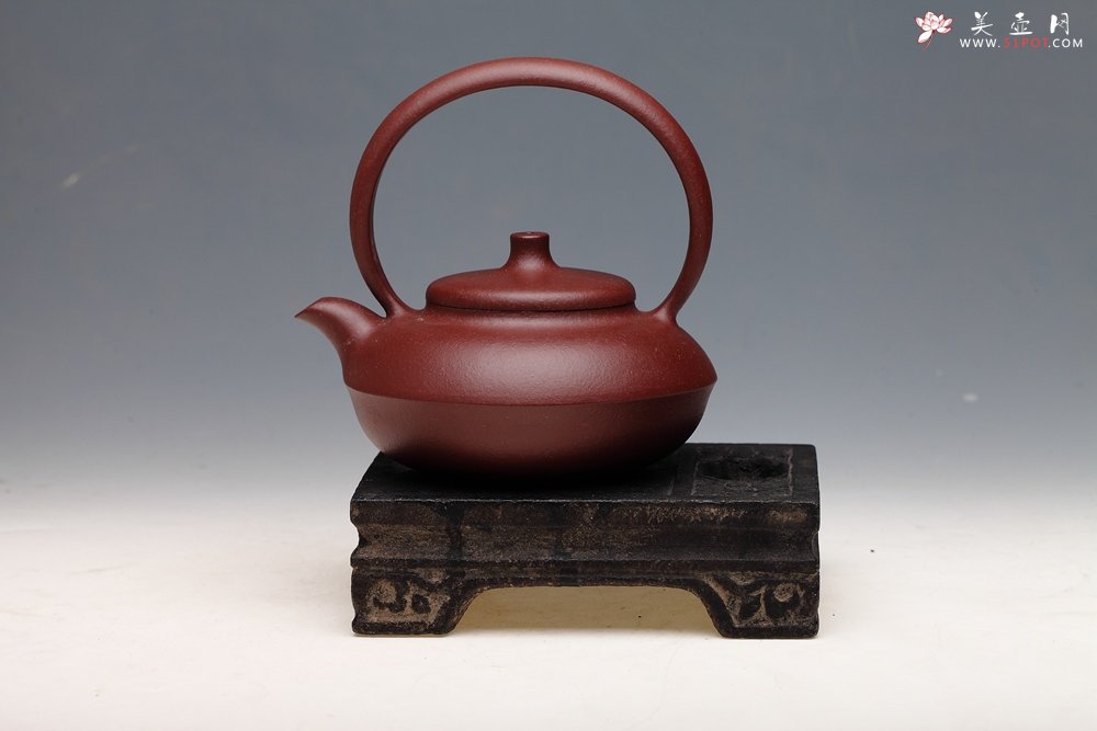 紫砂壶图片：鸿砚提梁 - 宜兴紫砂壶网