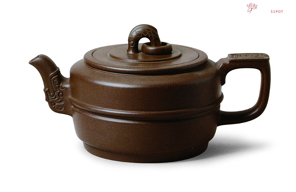 紫砂壶图片：集玉壶 - 宜兴紫砂壶网