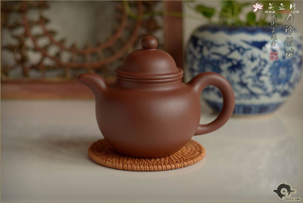 紫砂壶图片：掇球欣赏 - 宜兴紫砂壶网