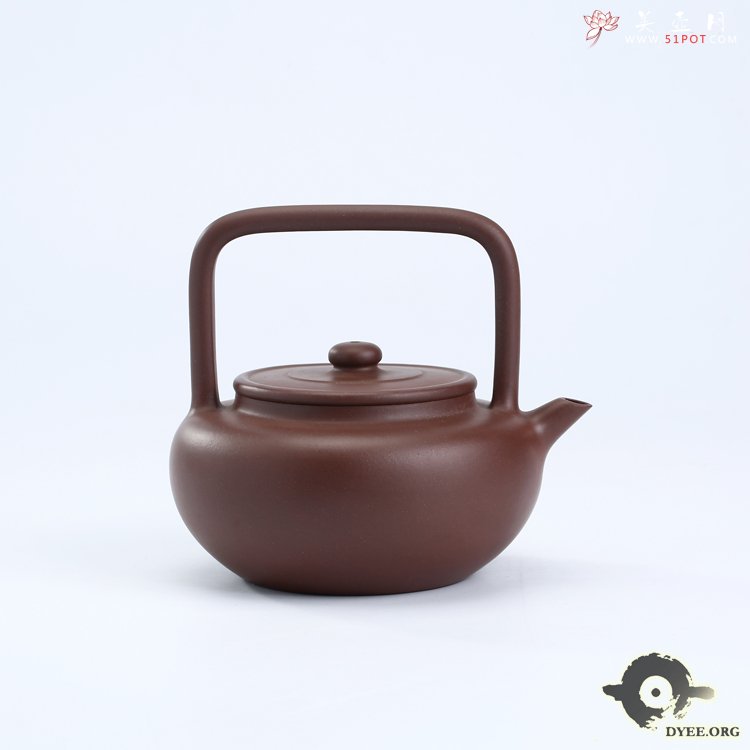 紫砂壶图片：碧云提梁 仅供欣赏 - 宜兴紫砂壶网
