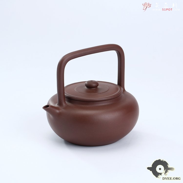 紫砂壶图片：碧云提梁 仅供欣赏 - 宜兴紫砂壶网