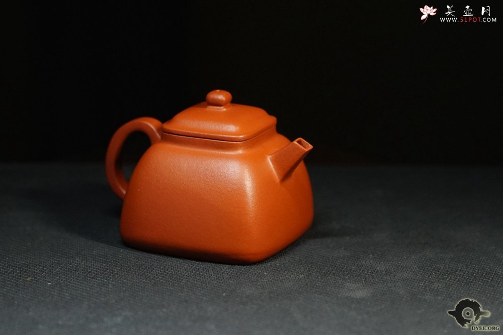 紫砂壶图片：荆玉四方欣赏 - 宜兴紫砂壶网