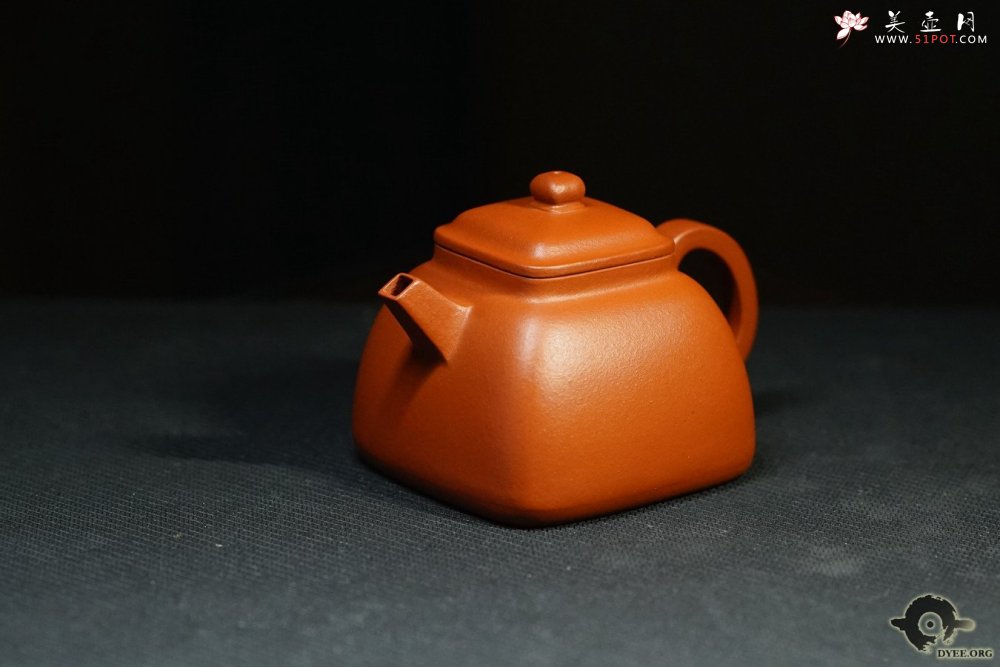 紫砂壶图片：荆玉四方欣赏 - 宜兴紫砂壶网