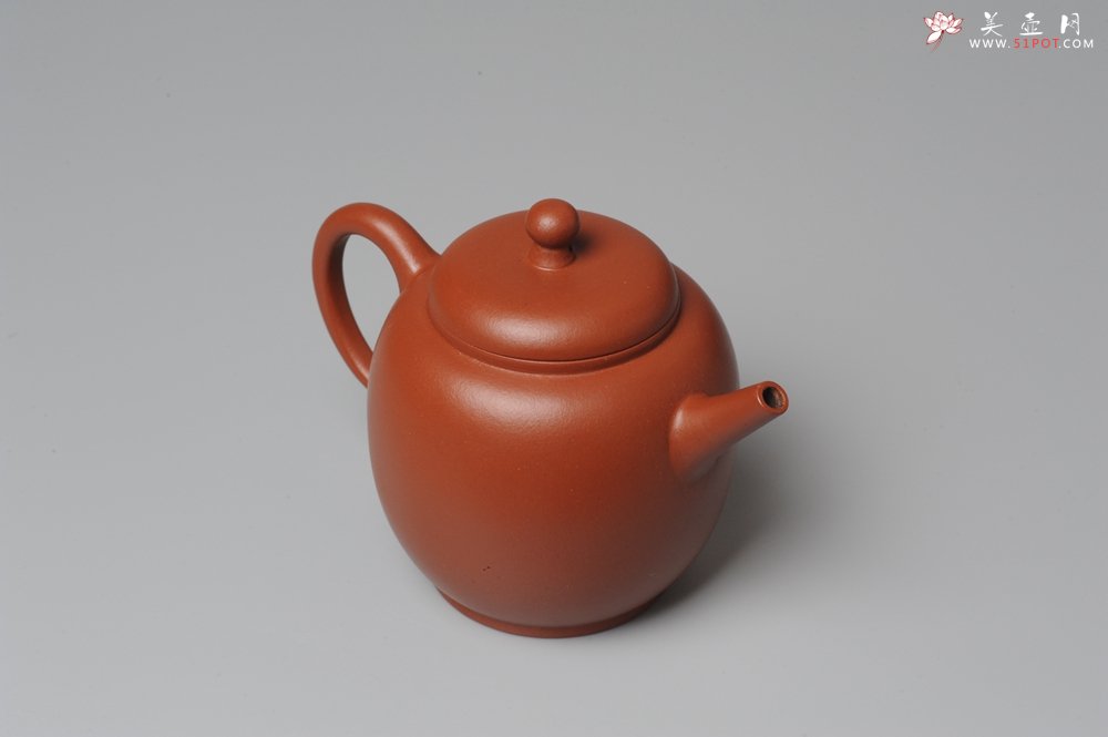 紫砂壶图片：90年代小红泥 温润如玉 高灯 - 宜兴紫砂壶网