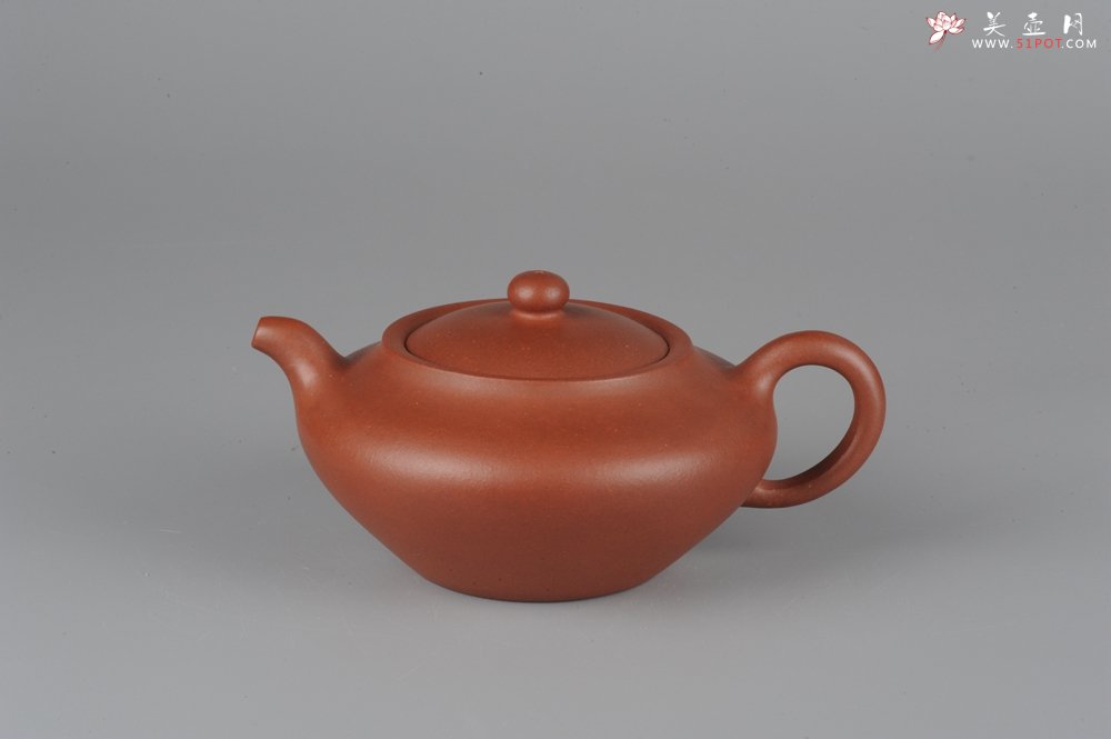 紫砂壶图片：端庄秀美全手工合盘 - 宜兴紫砂壶网