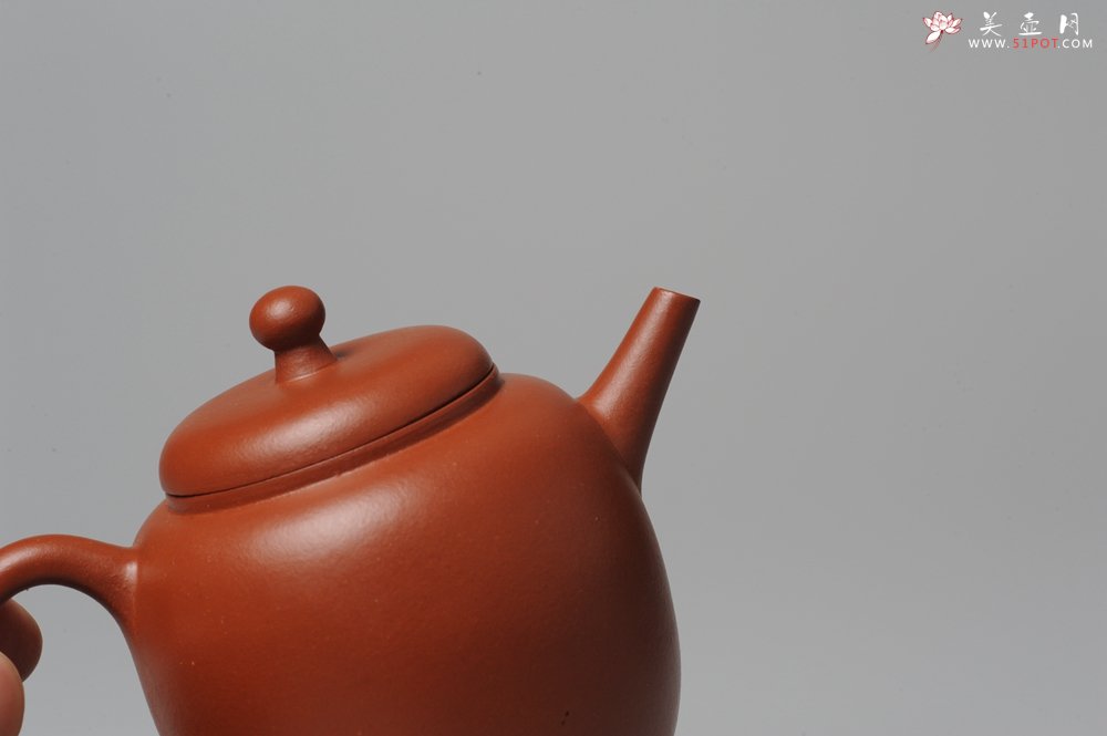 紫砂壶图片：90年代小红泥 温润如玉 高灯 - 宜兴紫砂壶网