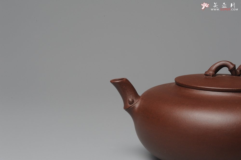 紫砂壶图片：原创全手工紫竹 收藏佳作 - 宜兴紫砂壶网