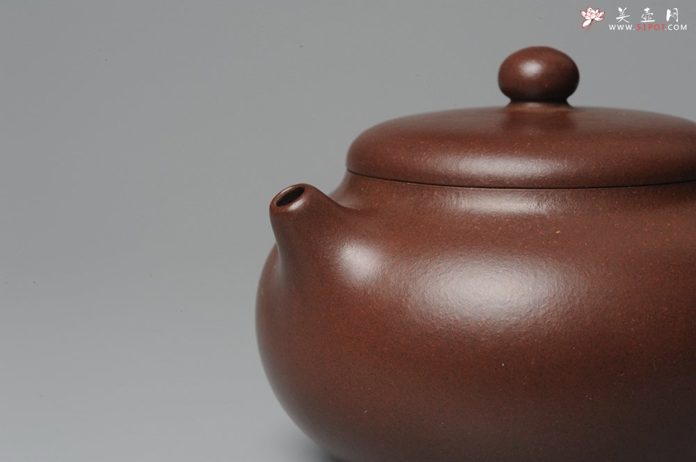 紫砂壶图片：紫砂届公认实力派全手工文旦 耐品 收藏佳品 - 宜兴紫砂壶网