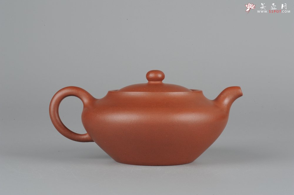 紫砂壶图片：端庄秀美全手工合盘 - 宜兴紫砂壶网