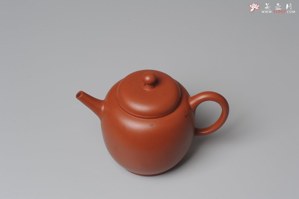 紫砂壶图片：90年代小红泥 温润如玉 高灯 - 宜兴紫砂壶网