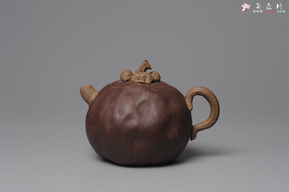 紫砂壶图片：全手工仿生花货 山竹 - 宜兴紫砂壶网