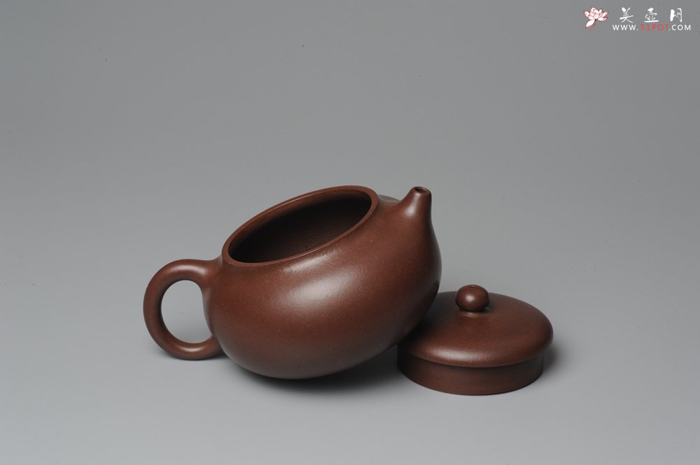 紫砂壶图片：紫砂届公认实力派全手工文旦 耐品 收藏佳品 - 宜兴紫砂壶网