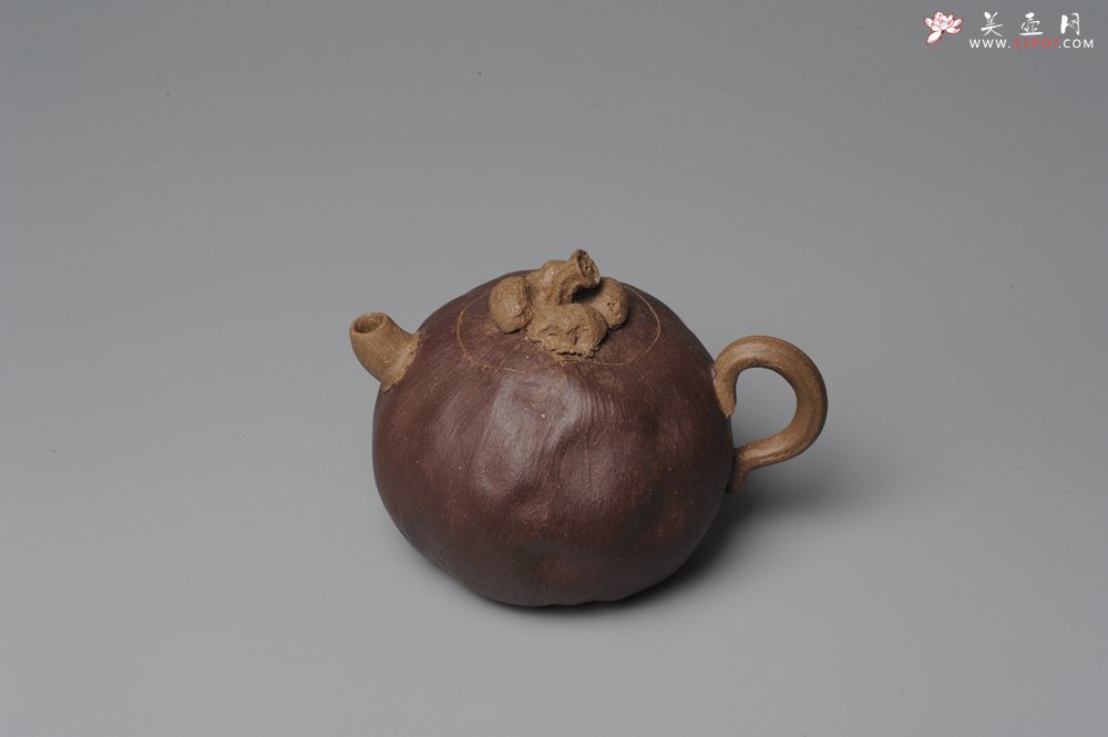 紫砂壶图片：全手工仿生花货 山竹 - 宜兴紫砂壶网