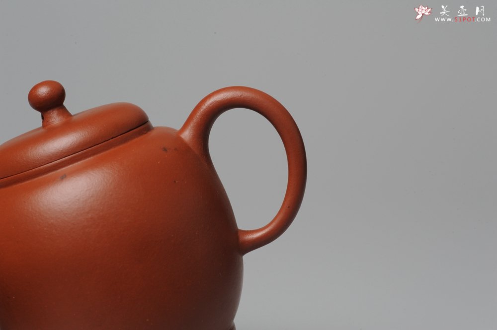 紫砂壶图片：90年代小红泥 温润如玉 高灯 - 宜兴紫砂壶网