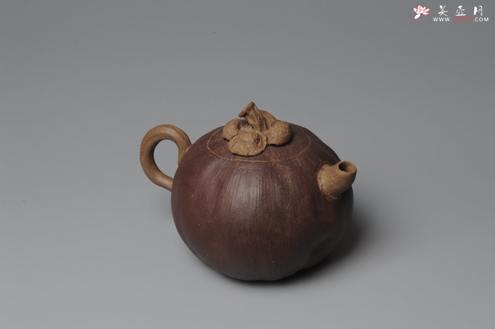 紫砂壶图片：全手工仿生花货 山竹 - 宜兴紫砂壶网