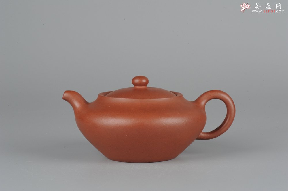 紫砂壶图片：端庄秀美全手工合盘 - 宜兴紫砂壶网