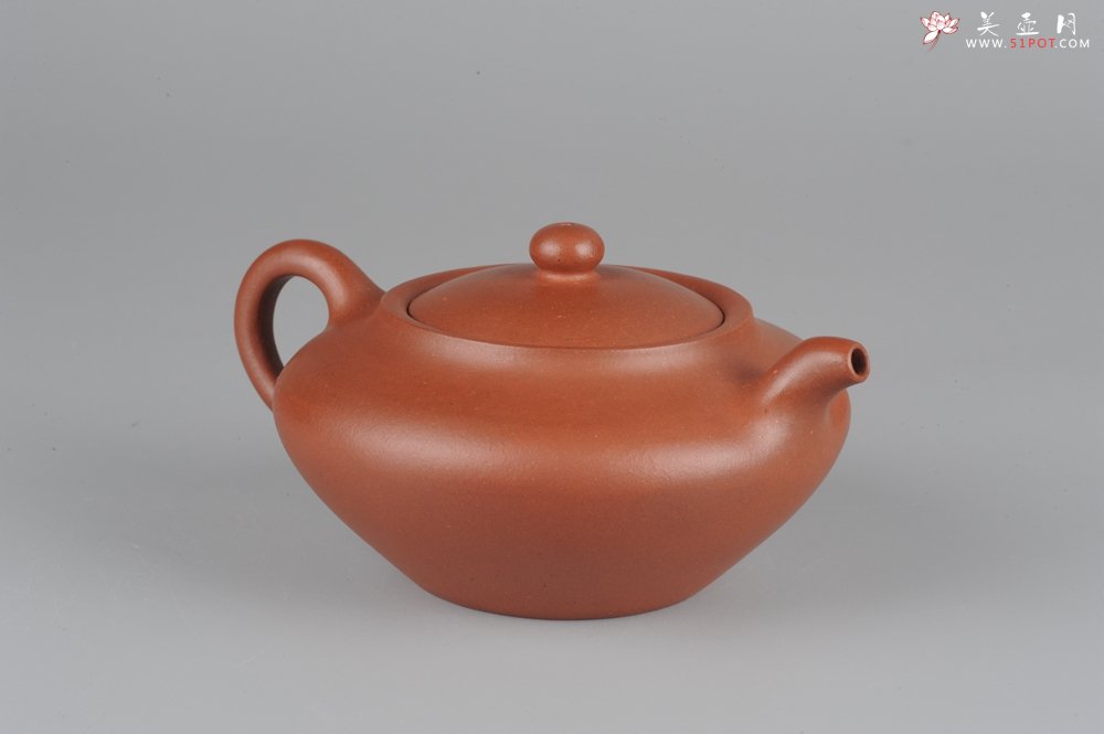 紫砂壶图片：端庄秀美全手工合盘 - 宜兴紫砂壶网