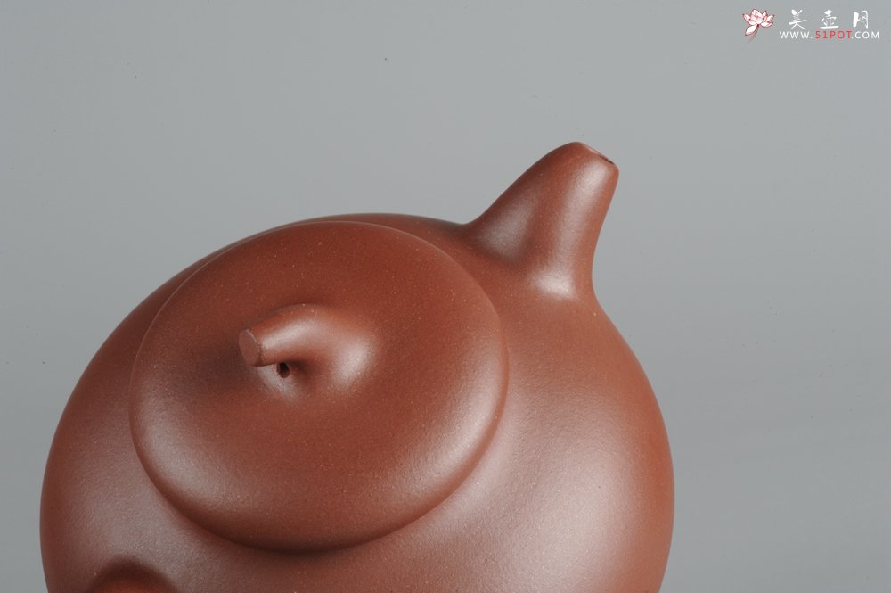 紫砂壶图片：美壶特惠 黄龙山底槽青 传统之茄段 - 宜兴紫砂壶网