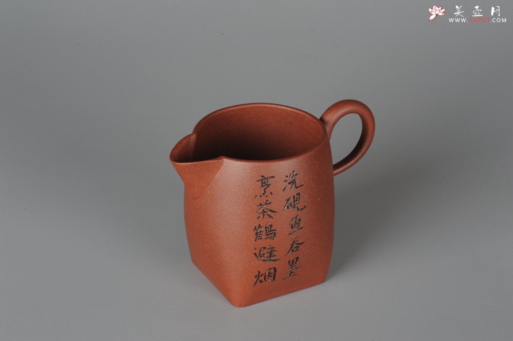 紫砂壶图片：何瑞精心装饰全手工舍得套组6件套 - 宜兴紫砂壶网