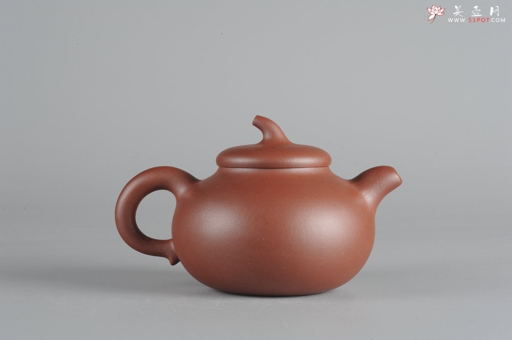 紫砂壶图片：美壶特惠 黄龙山底槽青 传统之茄段 - 宜兴紫砂壶网