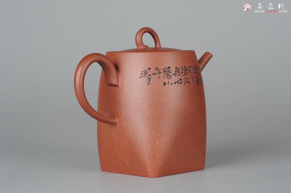 紫砂壶图片：何瑞精心装饰全手工舍得套组6件套 - 宜兴紫砂壶网