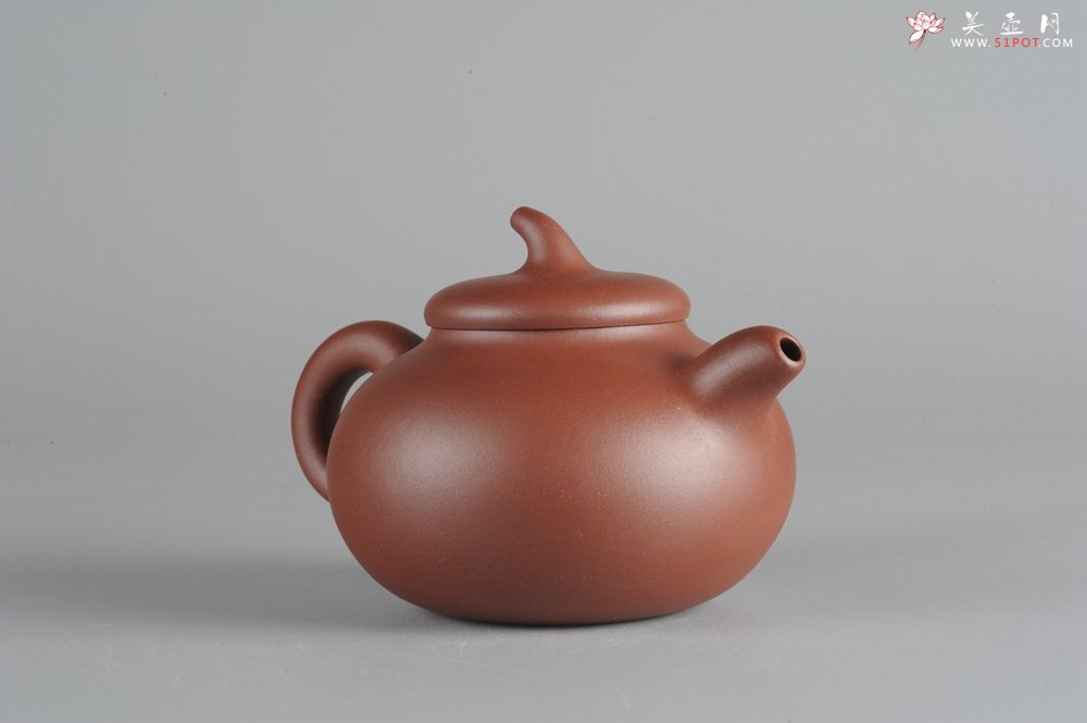 紫砂壶图片：美壶特惠 黄龙山底槽青 传统之茄段 - 宜兴紫砂壶网