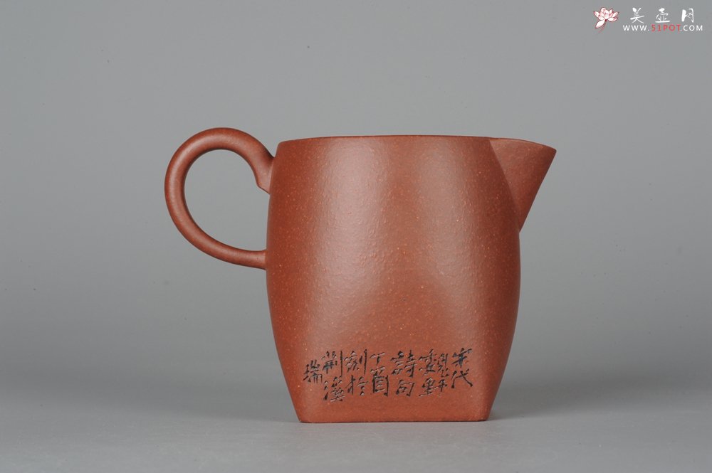 紫砂壶图片：何瑞精心装饰全手工舍得套组6件套 - 宜兴紫砂壶网