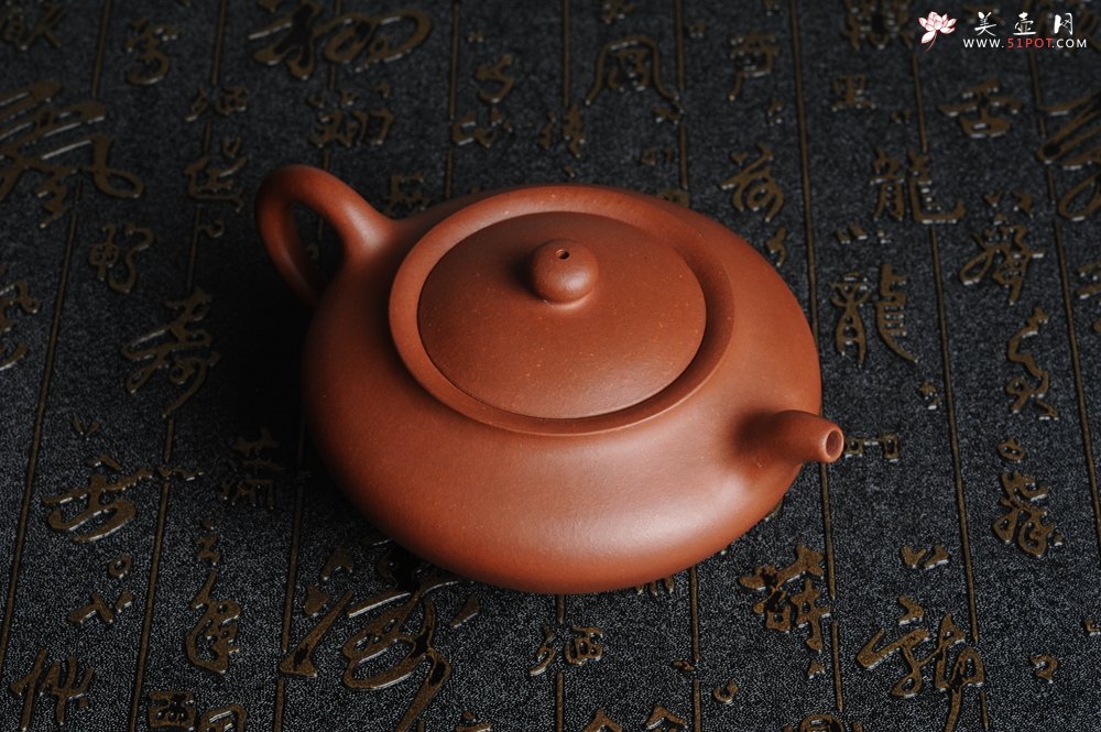 紫砂壶图片：端庄秀美全手工合盘 - 宜兴紫砂壶网