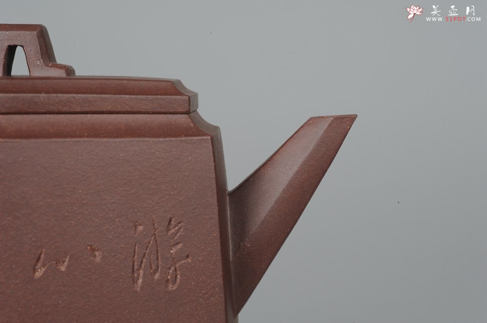 紫砂壶图片：美壶特惠 精品全手工高六方 - 宜兴紫砂壶网