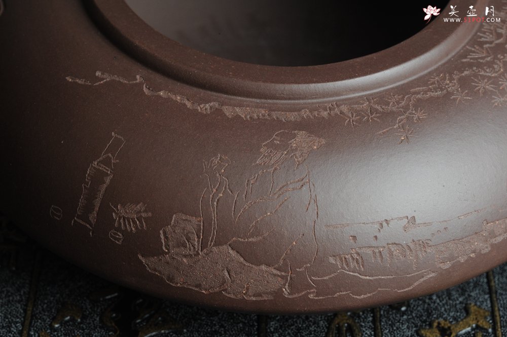 紫砂壶图片：俊儒装饰  素雅  水盂 水洗 水陪 文气十足 - 宜兴紫砂壶网