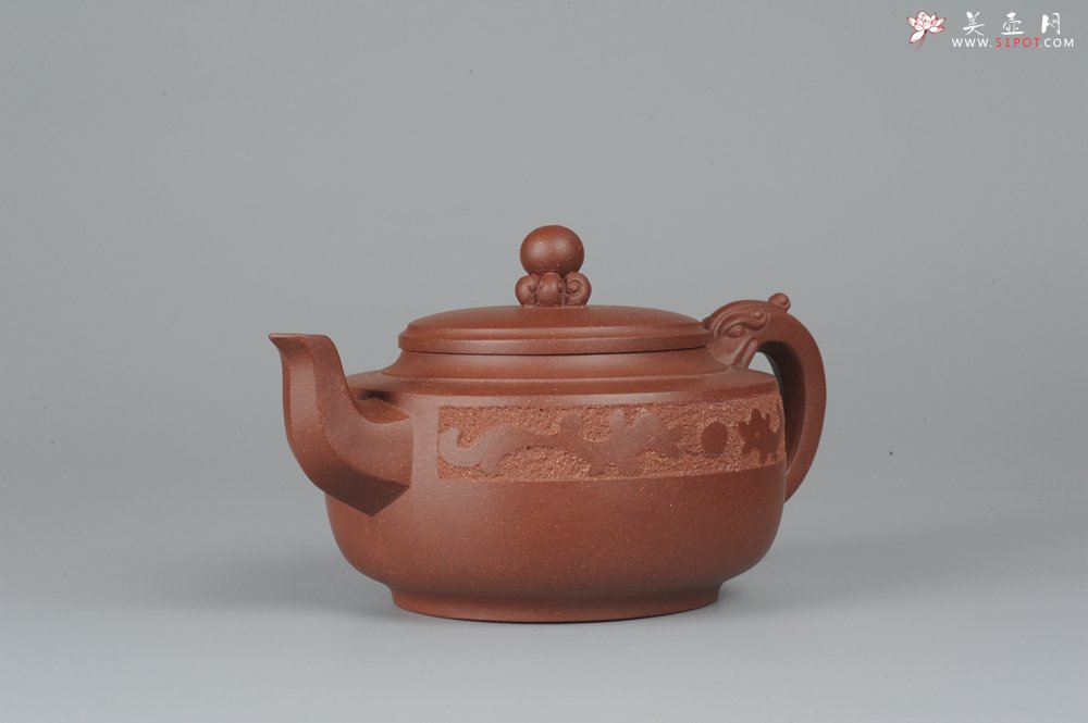 紫砂壶图片：美壶特惠 双龙戏珠 - 宜兴紫砂壶网