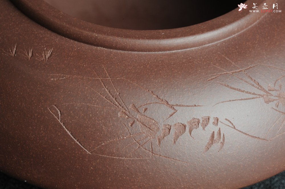 紫砂壶图片：俊儒装饰  素雅  水盂 水洗 水陪 文气十足 - 宜兴紫砂壶网