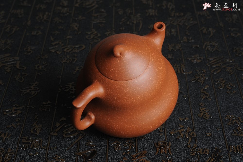紫砂壶图片：美壶特惠 优质降坡泥葫芦福禄壶 - 宜兴紫砂壶网