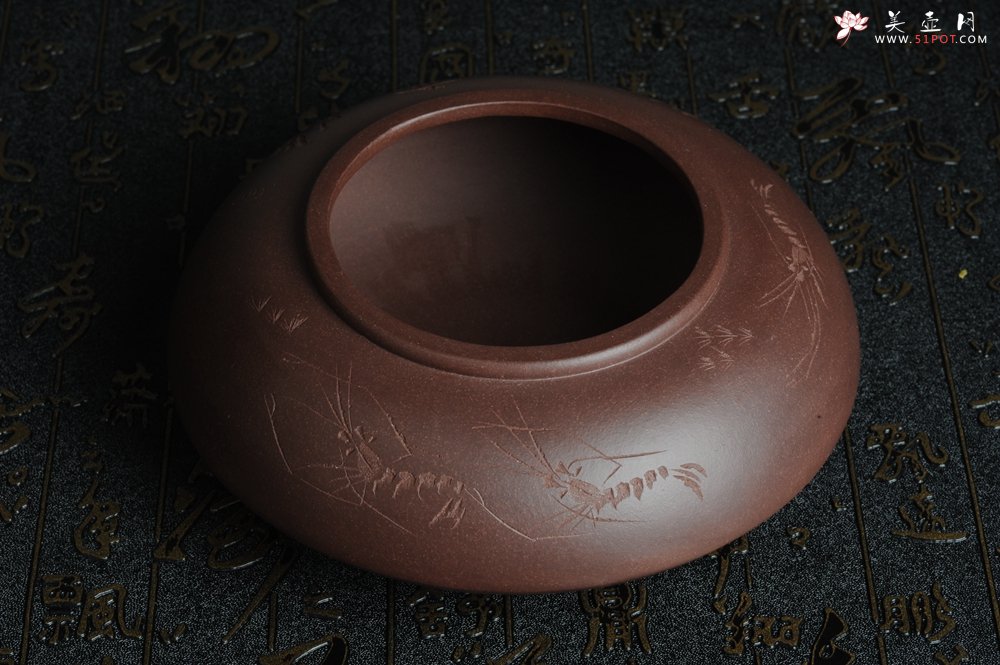 紫砂壶图片：俊儒装饰  素雅  水盂 水洗 水陪 文气十足 - 宜兴紫砂壶网