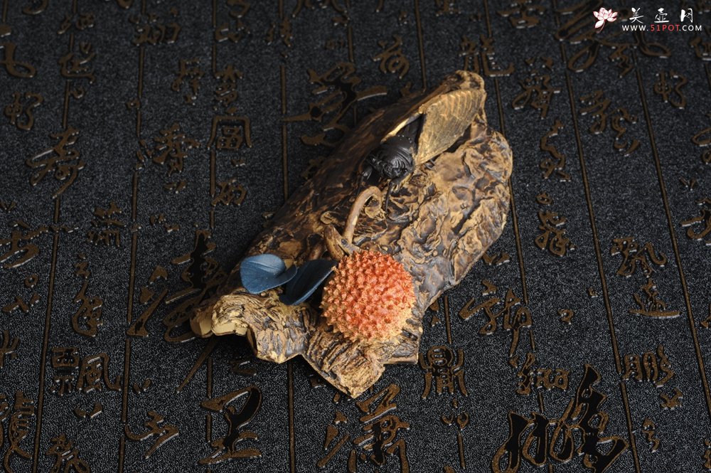 紫砂壶图片：美宠特惠 荔枝熟了，知了声声叫着夏天 - 宜兴紫砂壶网