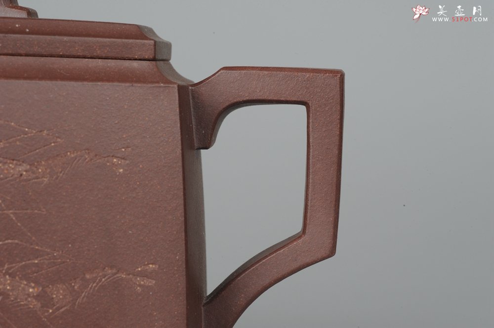 紫砂壶图片：美壶特惠 精品全手工高六方 - 宜兴紫砂壶网