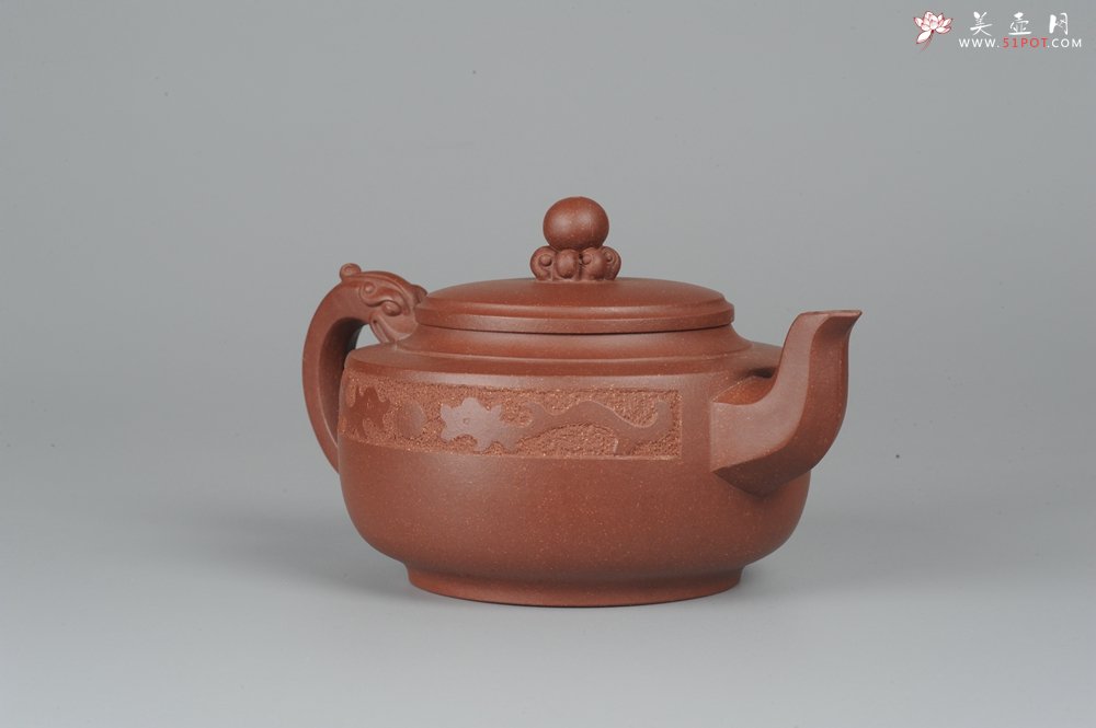 紫砂壶图片：美壶特惠 双龙戏珠 - 宜兴紫砂壶网