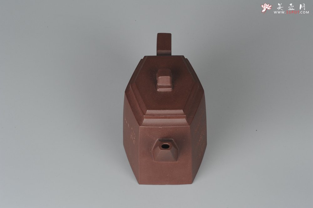 紫砂壶图片：美壶特惠 精品全手工高六方 - 宜兴紫砂壶网