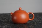 紫砂壶图片：难得无皱不朱的皱皮老朱泥  非铁红色素泥 全手工西施制作收缩大成型难 - 宜兴紫砂壶网